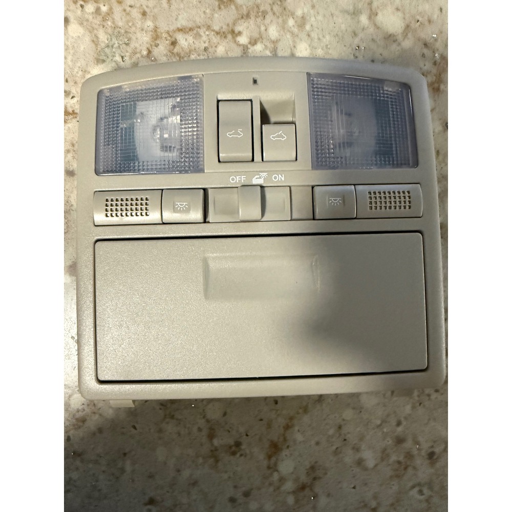 Mazda 6 2009-2013 CX-9 2010-2015 Overhead Console Map Light Sunroof Switch Tan